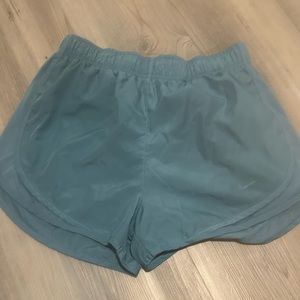 super cute blue nike shorts